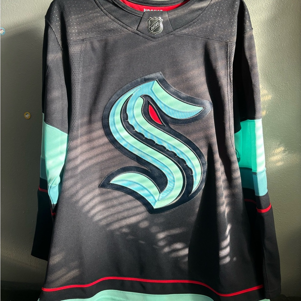 Seattle Kraken Authentic NHL Jersey Size 46 Blank (No Name/Number)